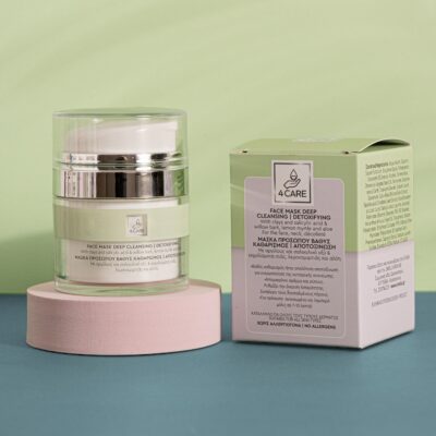 4CARE Μάσκα προσώπου Βαθύς καθαρισμός/αποτοξίνωση 50ml