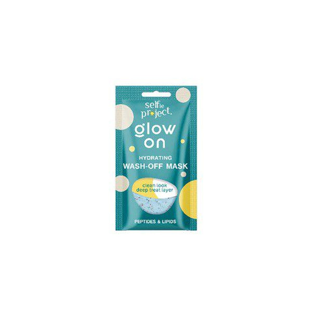 Μάσκα προσώπου Glow on Hydrating wash-off selfie project 10gr