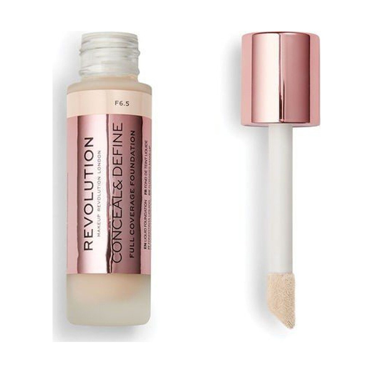 Makeup Revolution Conceal & Define Full Coverage Foundation - Image 11