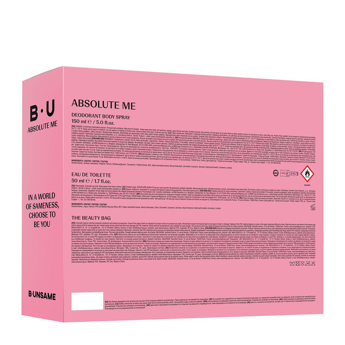 BU Άρωμα Αποσμητικό Spray Absolute Me & Νεσεσέρ - Image 2