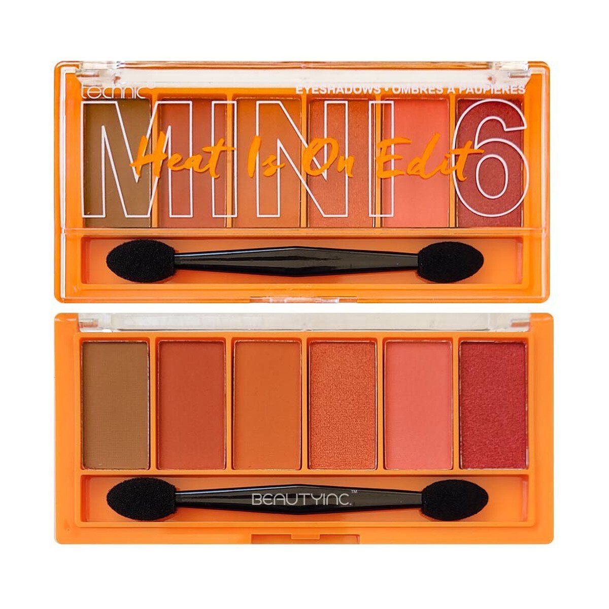 Technic Mini 6 Eyeshadow Palette Heat Is On Edit