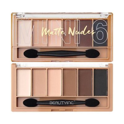 Technic Mini 6 Eyeshadow Palette Matte Nudes