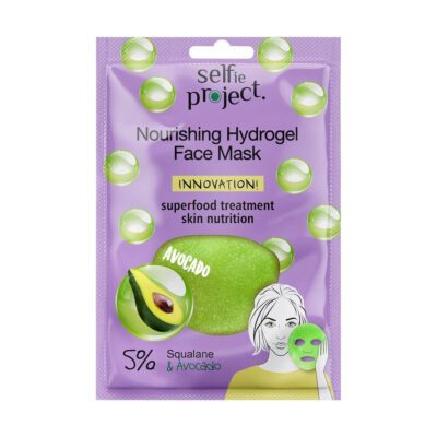 Selfie Project Sheet mask Nourishing Hydrogel Mask Avocado