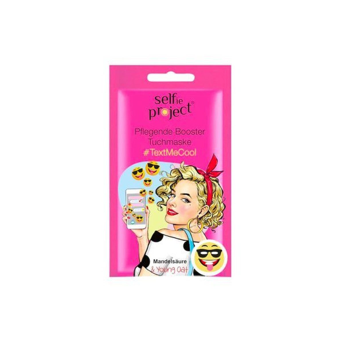 selfie project regenerating sheet mask TEXT ME COOL