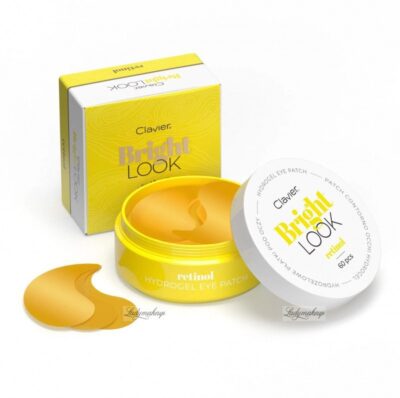 Eye Patches Clavier Bright Look Hydrogel Retinol Σετ 60τμχs