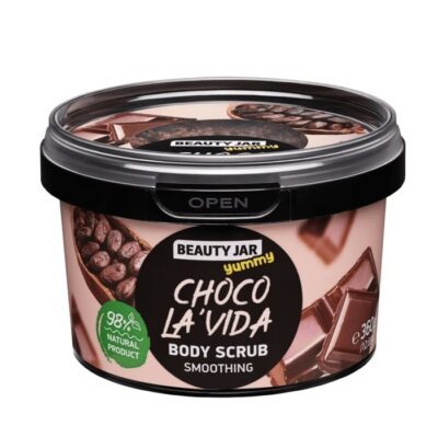 Beauty Jar “YUMMY” CHOCO LA’VIDA Smoothing Body Scrub 360gr