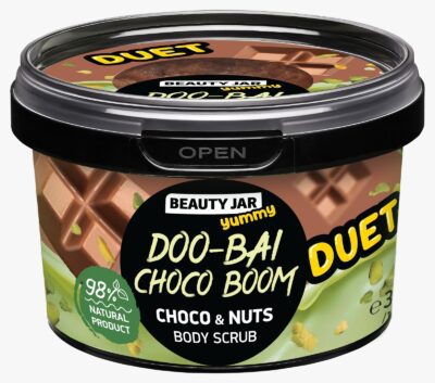Beauty Jar “YUMMY” DOO-BAI CHOCO BOOM Choco & Nuts Body Scrub 360gr
