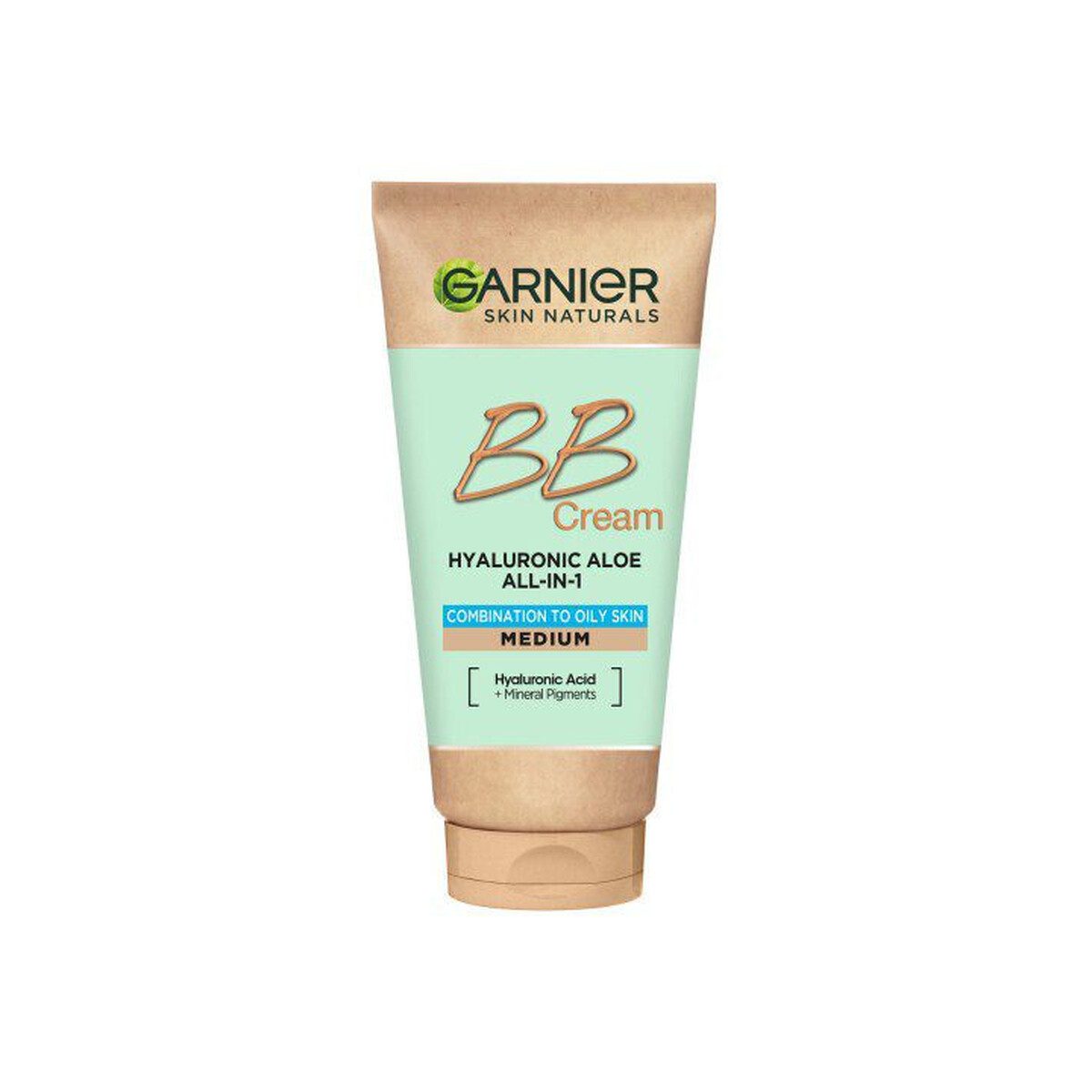 Garnier BB Ενυδατική Κρέμα Προσώπου Ημέρας με SPF20 για Μικτές Επιδερμίδες με Aloe Vera 50ml MEDIUM - Image 2