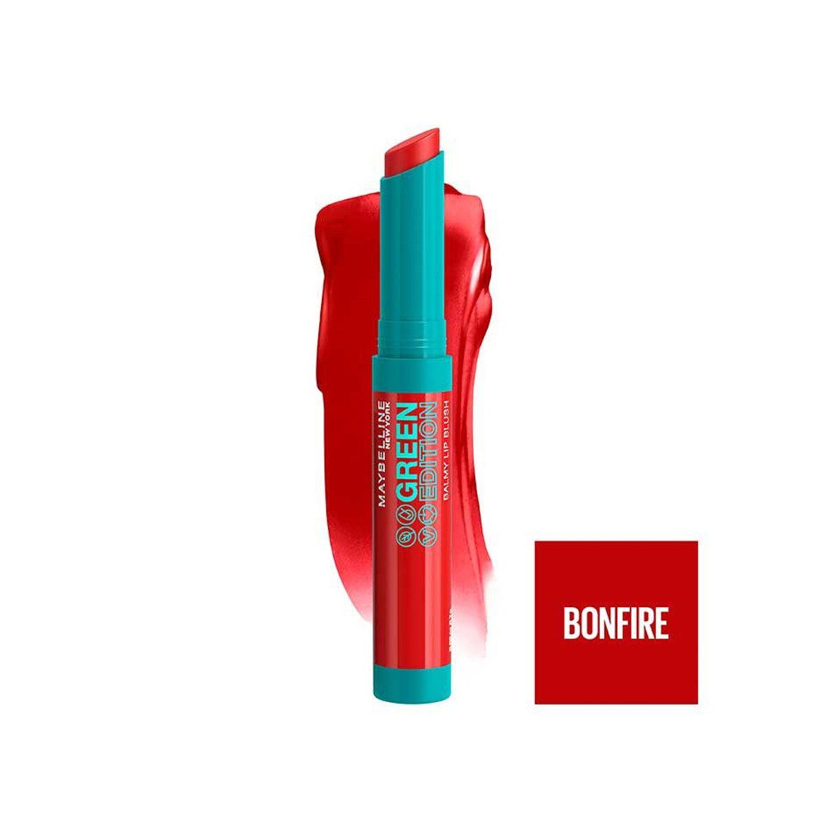 Maybelline Green Edition 02-Bonfire Lip Balm με Χρώμα 1.7gr