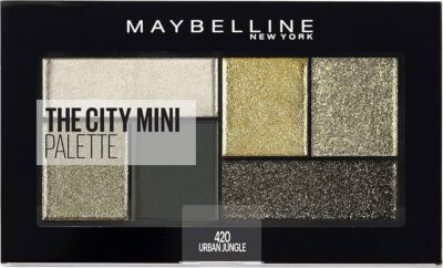 Maybelline The City Mini Παλέτα με Σκιές Ματιών σε Στερεή Μορφή 420 urban jungle