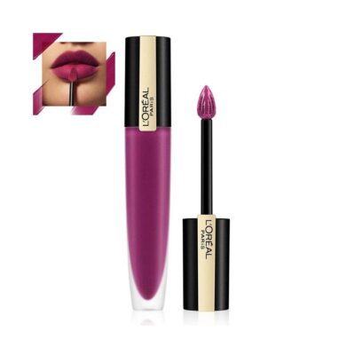 L’Oreal Rouge Signature Matte Liquid Lipstick 104 I Rebel