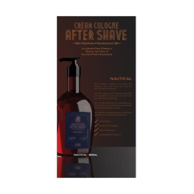 GM cream cologne after shave NAUTICAL