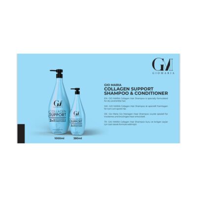GM collagen support 2 in 1 shampoo & conditioner