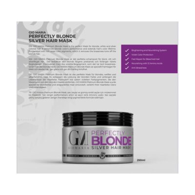 GM perfectly blonde silver hair mask