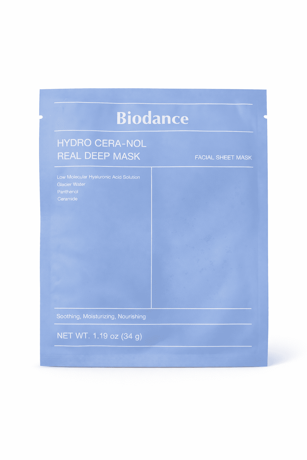Biodance Hydro Cera-Nol Real Deep Mask – 34g
