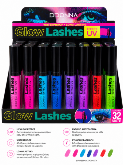 D'Donna Glow Lashes UV Mascara