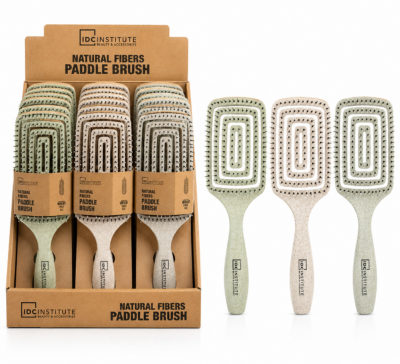 IDC Institute Natural Fibers Paddle Brush