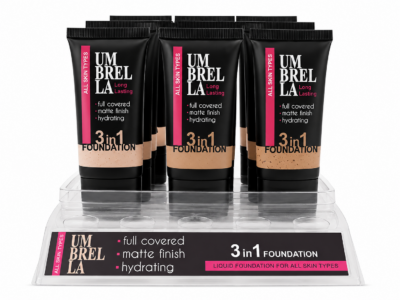 Umbrella Long Lasting 3 in 1 Foundation