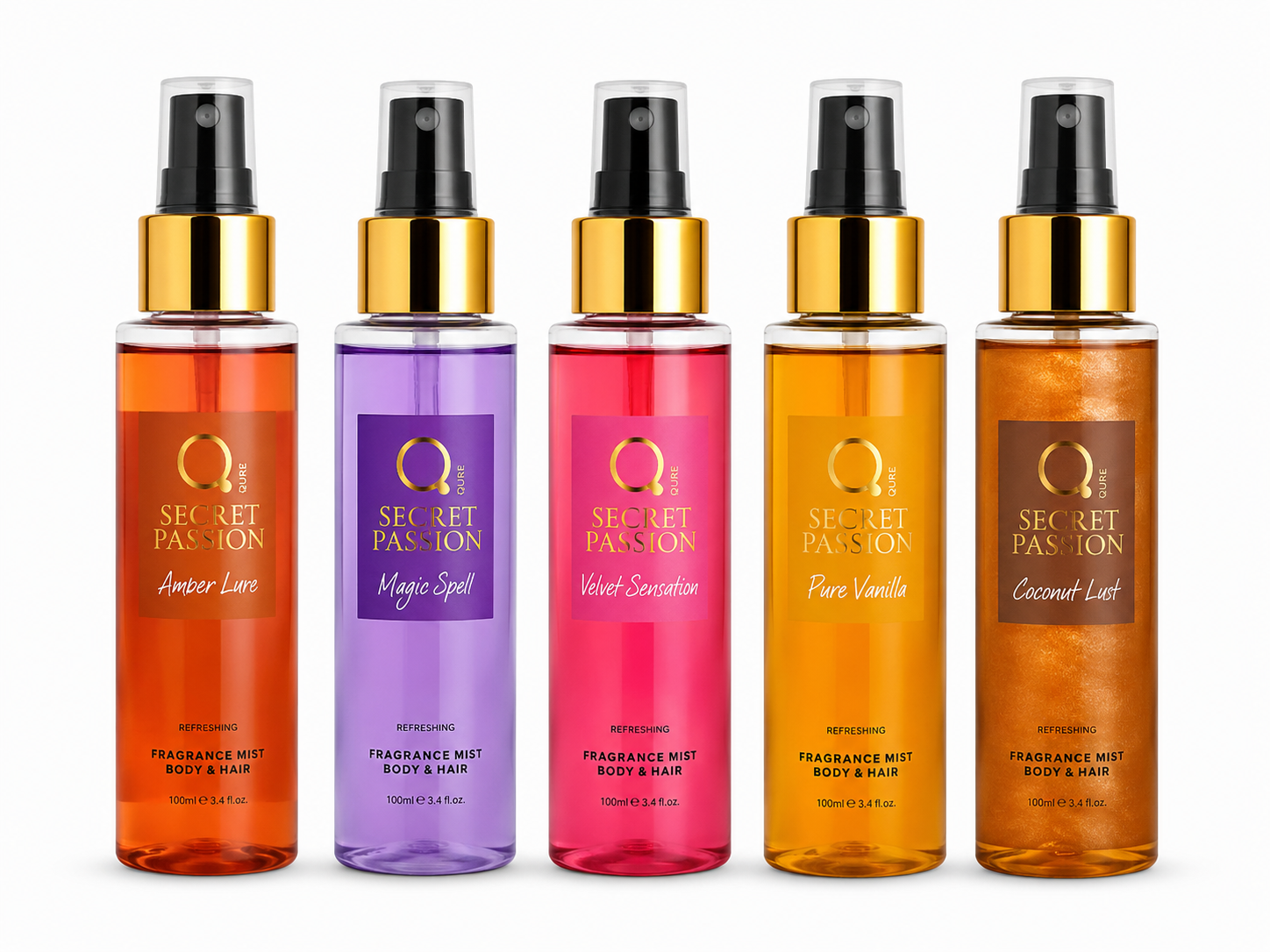 Secret Passion Fragrance Mist – Body & Hair