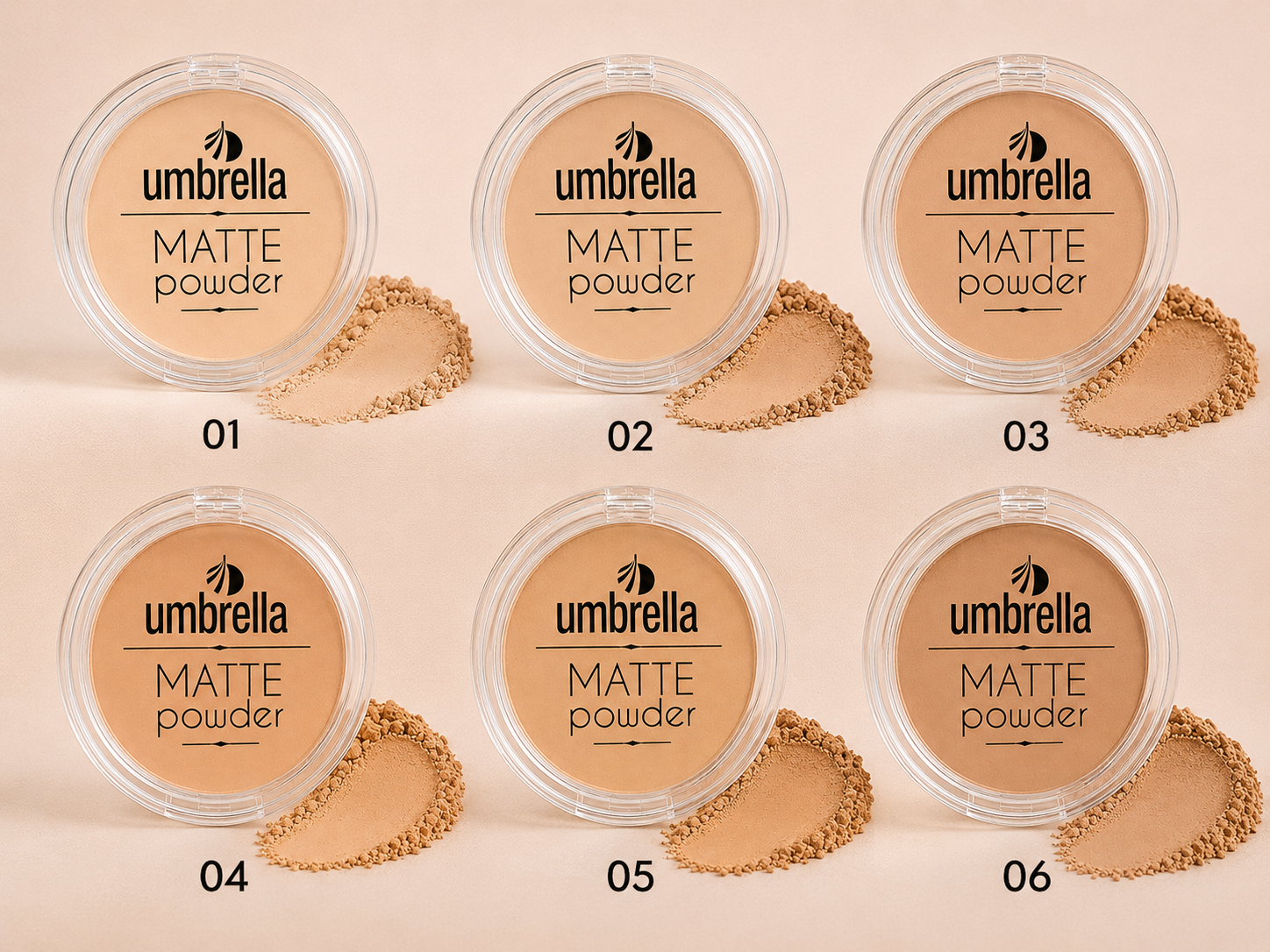 Umbrella Matte Powder – Compact Πούδρα Προσώπου