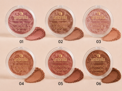 Umbrella Marble Collection Terracotta – Compact Bronzing Powder