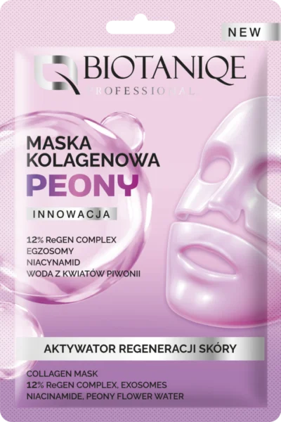 BIOTANIQE Professional Collagen Mask PEONY