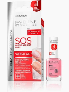 Eveline Cosmetics Nail Therapy Professional SOS Brittle & Broken Nails 12ml