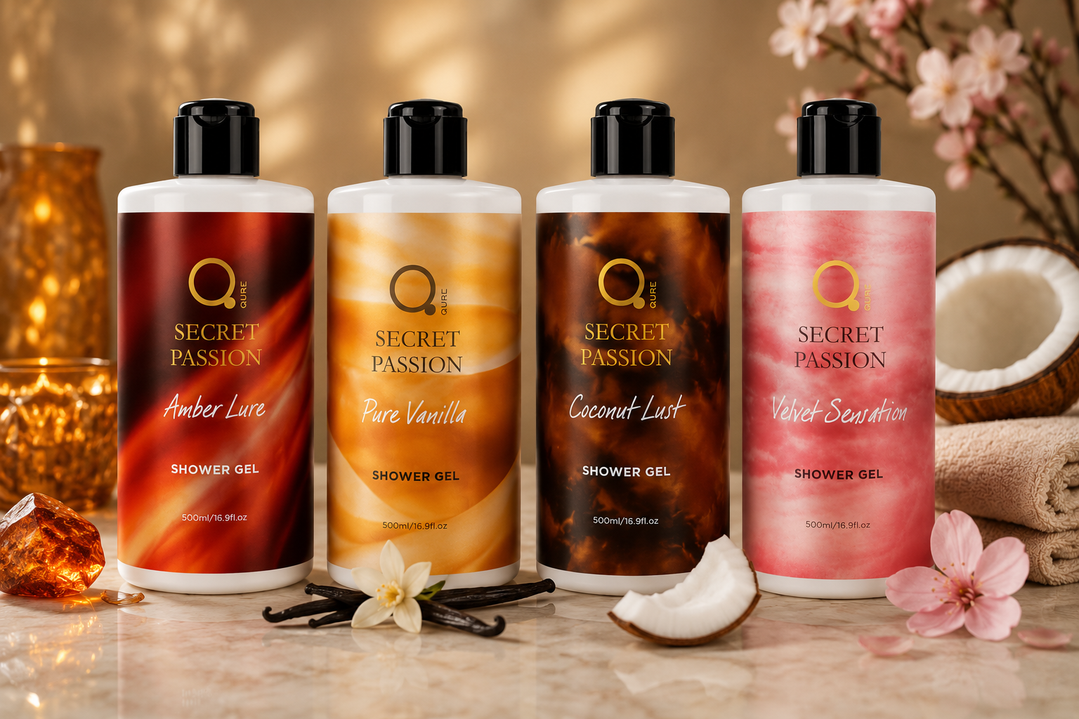 Secret Passion Shower Gel 500 ml