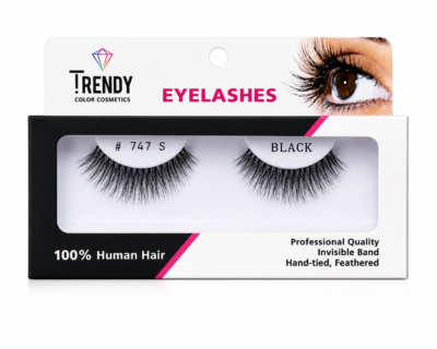 Trendy Eyelashes #747 S Black